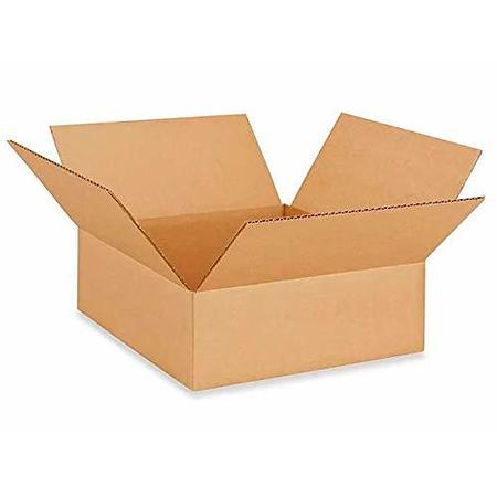 IDL PACKAGING Shipping and Moving Box, 12"x12"x4", PK10 B-12124-10